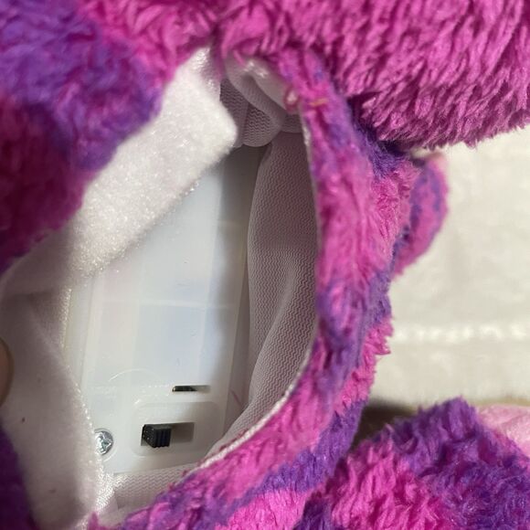 Disney Junior Alice’s Wonderland  Cheshire Cat Plush 2022 Chat & Glow Lights up - Picture 10 of 11